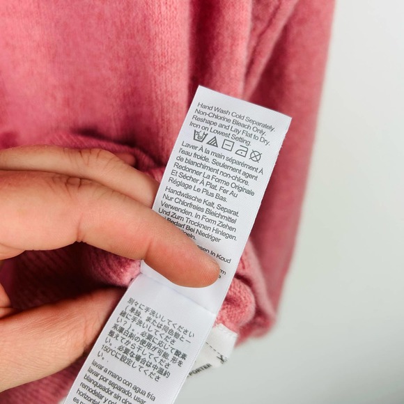 NEW J. Crew Light Pink Mock Neck Sweater Alpaca Merino Size Small - Picture 6 of 7